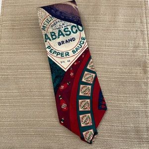 Tabasco Sauce Silk Tie